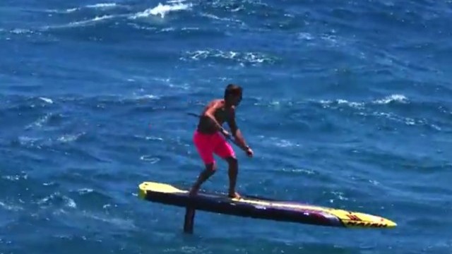 Kai Lenny and the Hydrofoil SUP | In the Zone