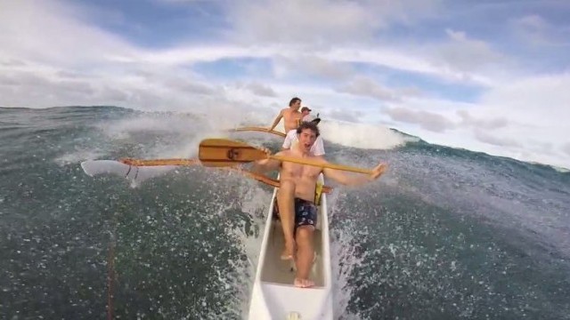 Canoe Surfing with OC4 Island Paddle Sports