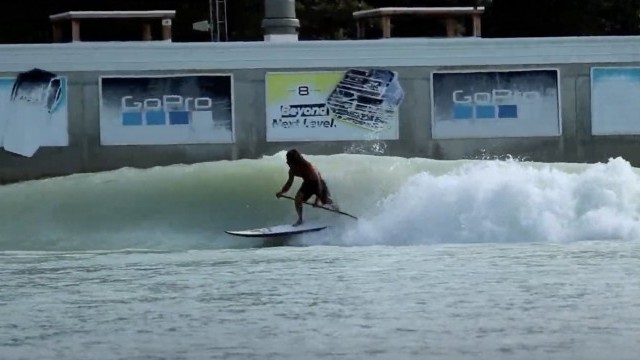 Wave Pool SUP Surfing