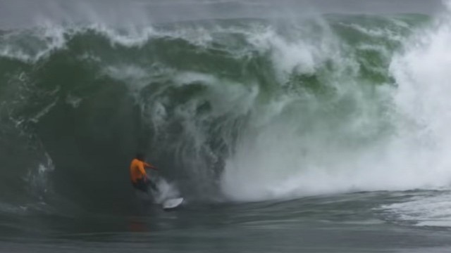 SURFING BIG PERFECT CAVE, EUROPES MOST DANGEROUS WAVE | VON FROTH EP 25