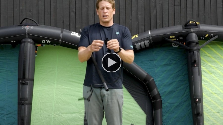 Ride Engine Wing Foil Harness Line Installation Free Wings Foils SUP