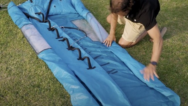 How To Fold the FreeWing Air    Getting Started in WingFoiling   Staboard x Airush