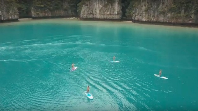 Stand-up paddling holiday in Thailand