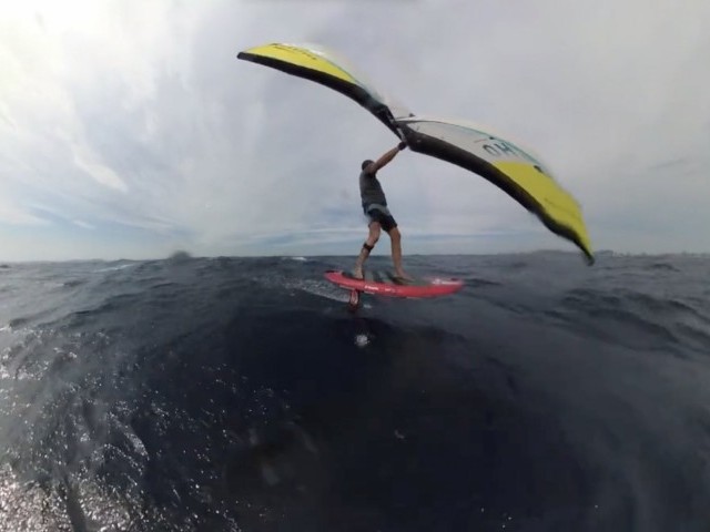 Gold Coast Wing Foil Downwind