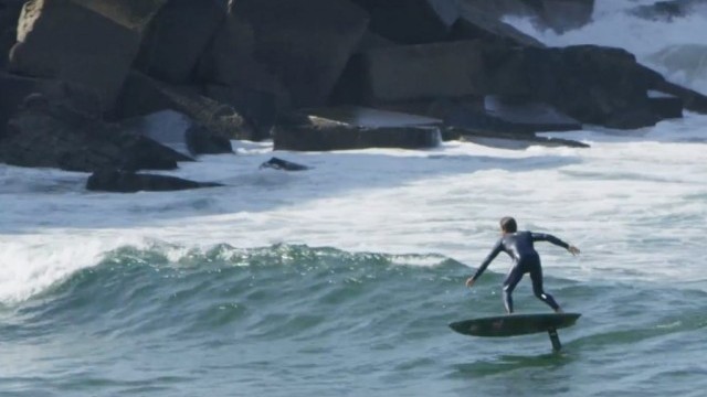 Kai Foil Surfing in San Sebastian, Spain!