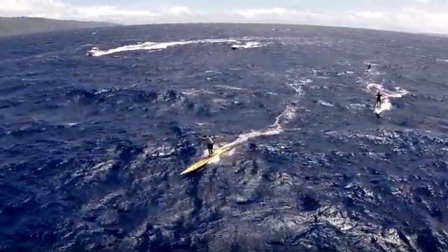 Epic downwind racing