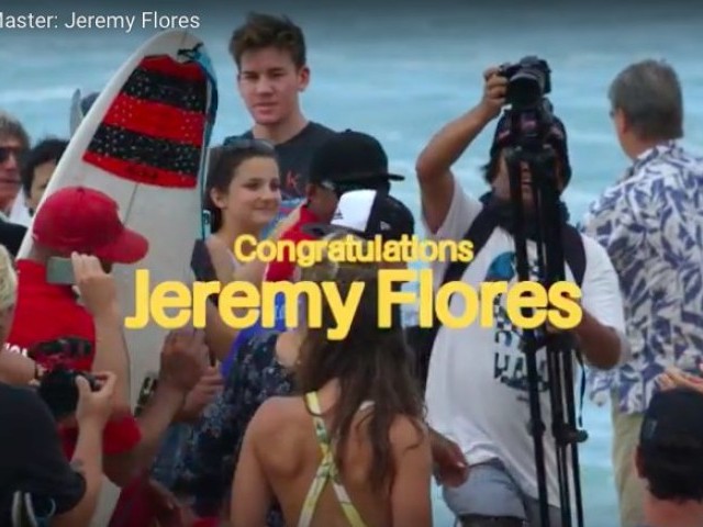 2017 Pipeline Master: Jeremy Flores
