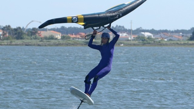 Wing Foiling, SUP and Surf Technique - The Heel to Toe Tack