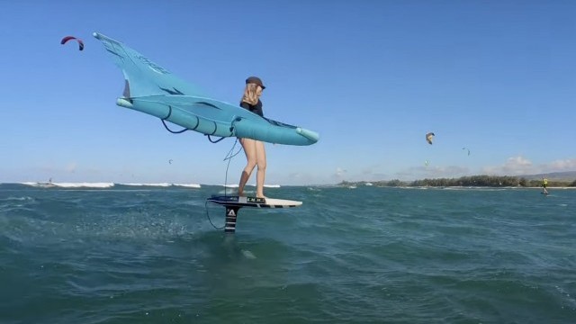 A fun long day of winging on Maui