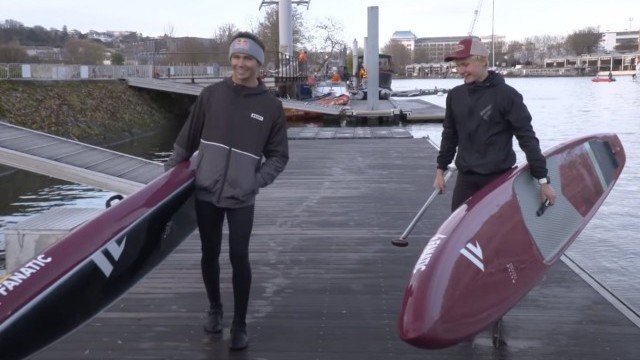 Fanatic Riders Arthur Arutkin and Christian Andersen Take On the Nautic Paddle