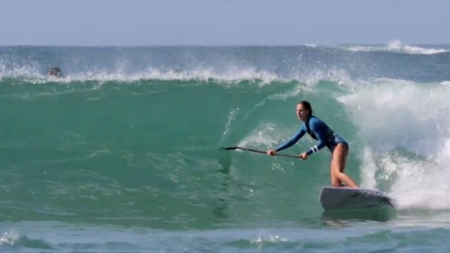 Kaylan Dahl SUP Surfing