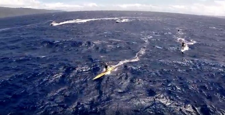 Epic downwind racing