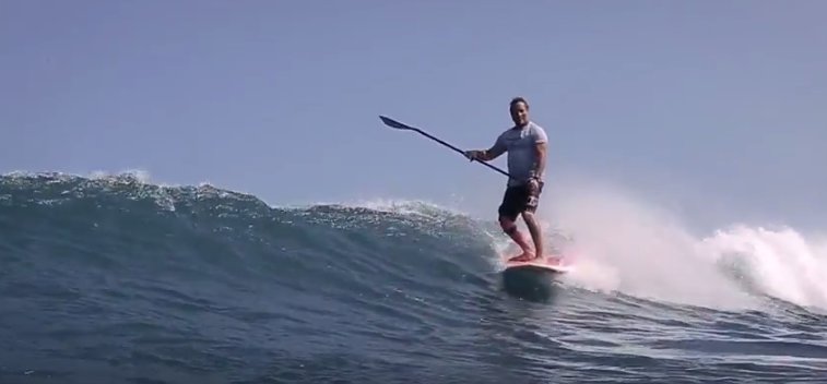 Longboard SUP Surfing is Still Fun!
