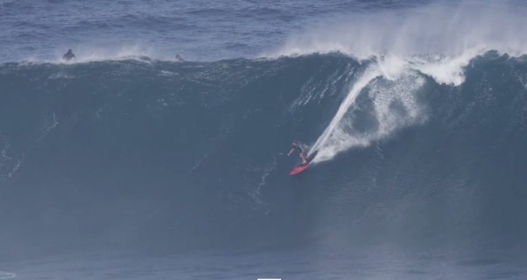 Keali’i Mamala Stand up Paddling Jaws
