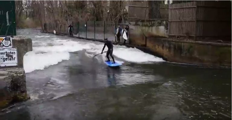 Surfing the City in Munich: Super Rad River Wave