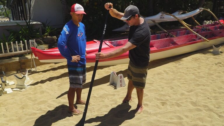 John Puakea Paddle Stroke Analysis and Coaching