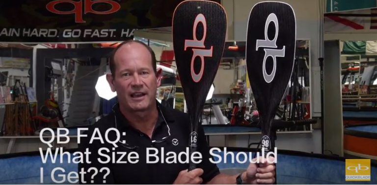 QB FAQ: What Size Blade Should I Get?