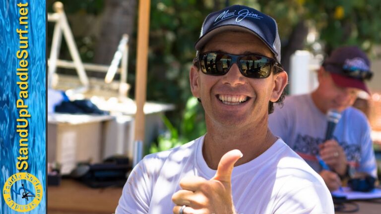 Interview with Travis Grant at the 2016 Cline Mann Memorial Paddleboard Race