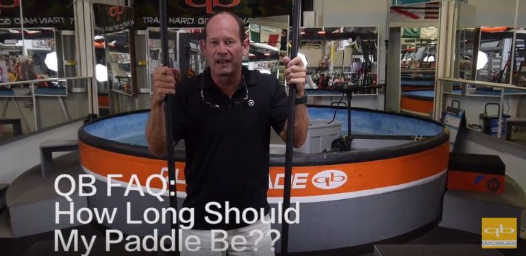 QB FAQ: What Length Should My Paddle Be?