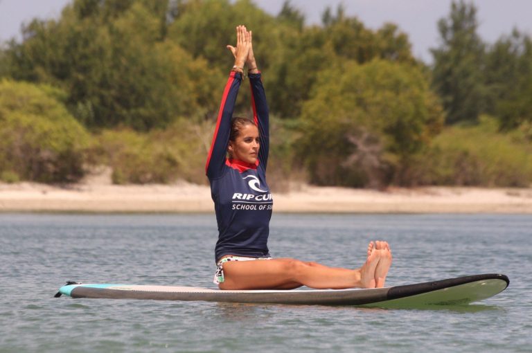 Wing Foiling, SUP and Surf Technique - Dandasana - Stick Pose - Beginner