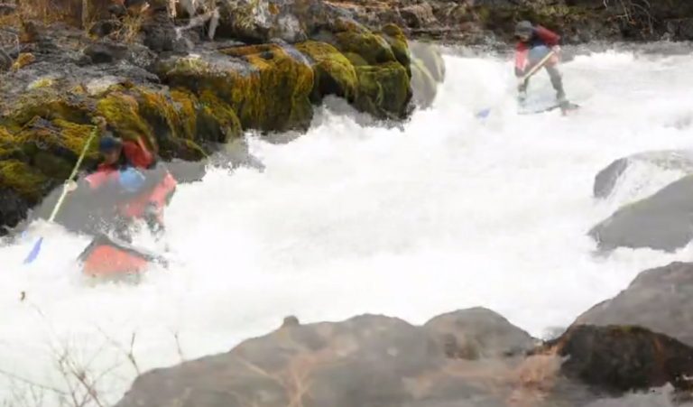 Big Eddy: Whitewater SUP