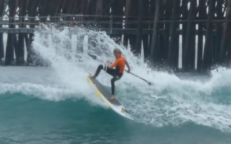 SUP surfing with Jeffrey Spencer