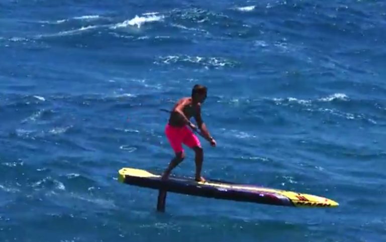 Kai Lenny and the Hydrofoil SUP | In the Zone