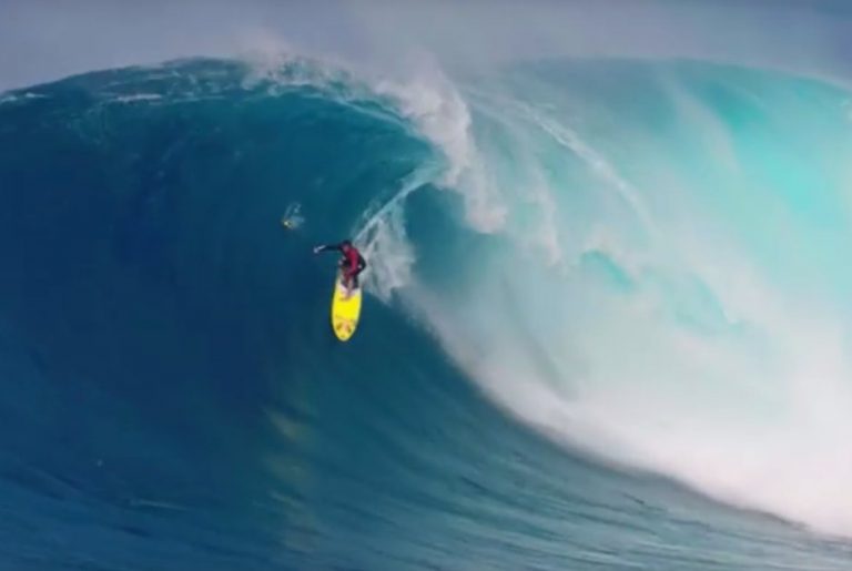 Kai Lenny Rides Jaws on a SUP | In the Zone