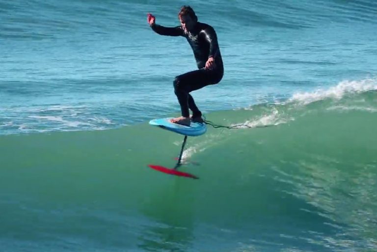 Hydrofoil Surfing with Peter Trow