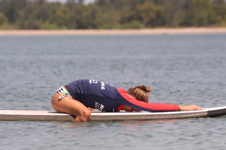 Mandukasana – Frog Pose – Beginner Wing Foiling, SUP and Surf Technique