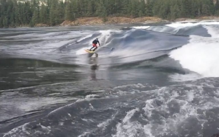 Spencer Lacy on Skookumchuck