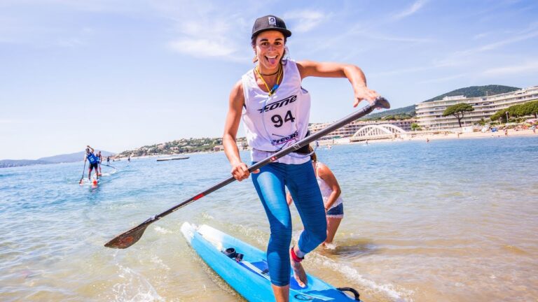 SUP Racing in the Beautiful French Riviera