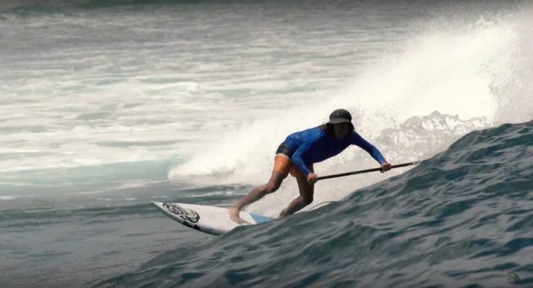 SUP Surfing How to: The Bottom Turn