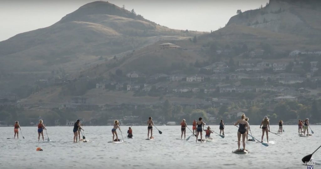 Stand Up Paddling Kalamalka Lake in Vernon, BC | Facing Waves