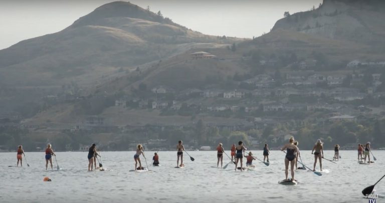 Stand Up Paddling Kalamalka Lake in Vernon, BC | Facing Waves