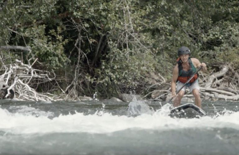 Stand Up Paddling Whitewater on the Shuswap River, BC | Facing Waves