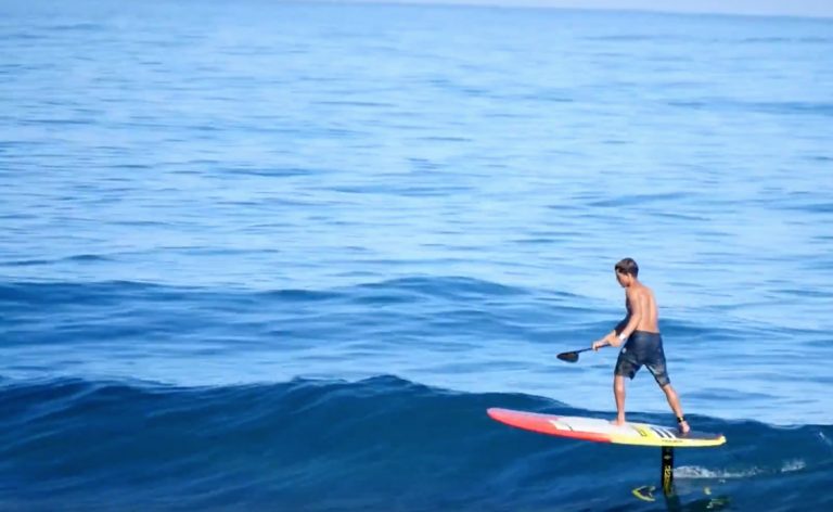 Naish Hover Crossover- One Board, One Foil: Endless Possibilities