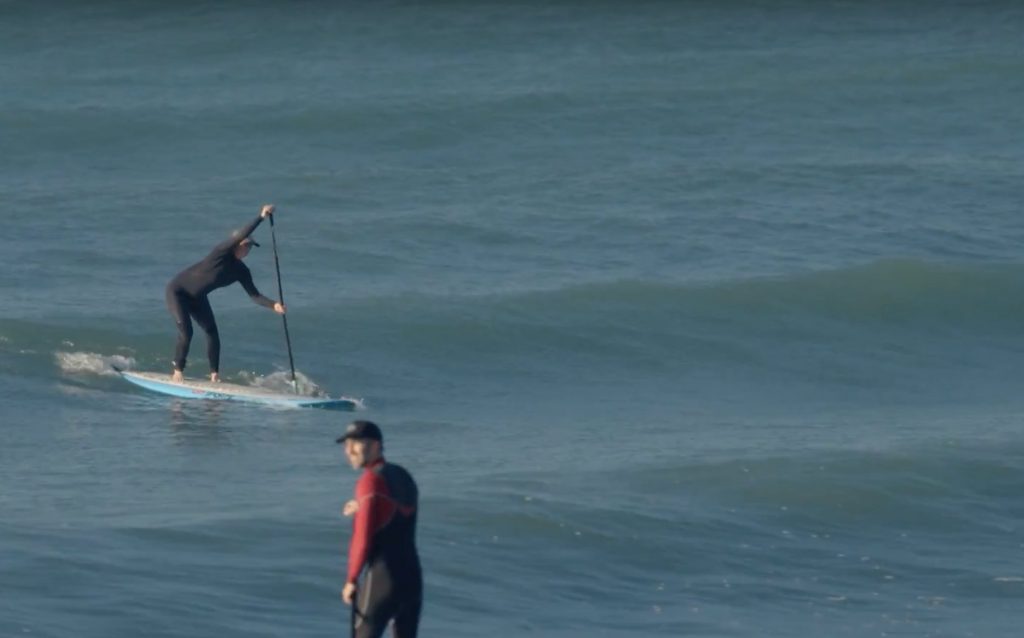 Stand Up Paddling and Surfing in Ventura, California