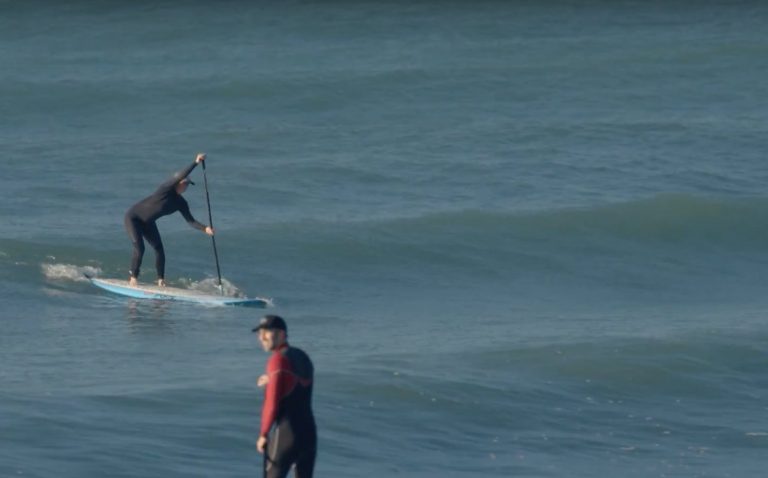 Stand Up Paddling and Surfing in Ventura, California