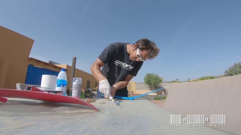 VLOG #20:  Repairing my SUP Foil Wings