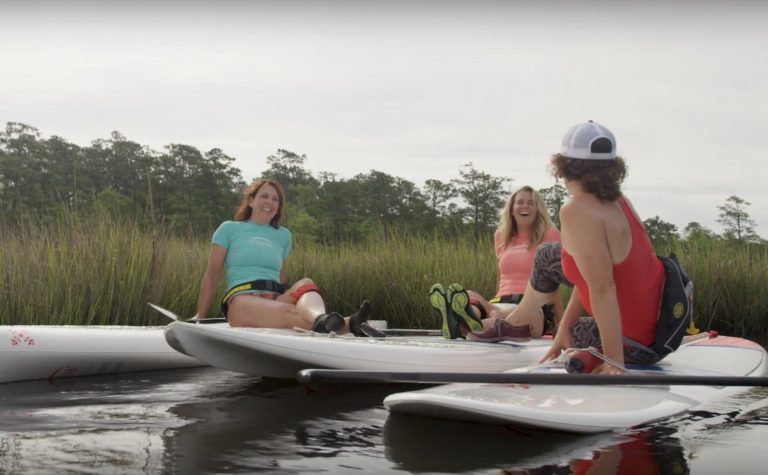 How to Stand on a Stand Up Paddleboard | SUP 101 Techniques