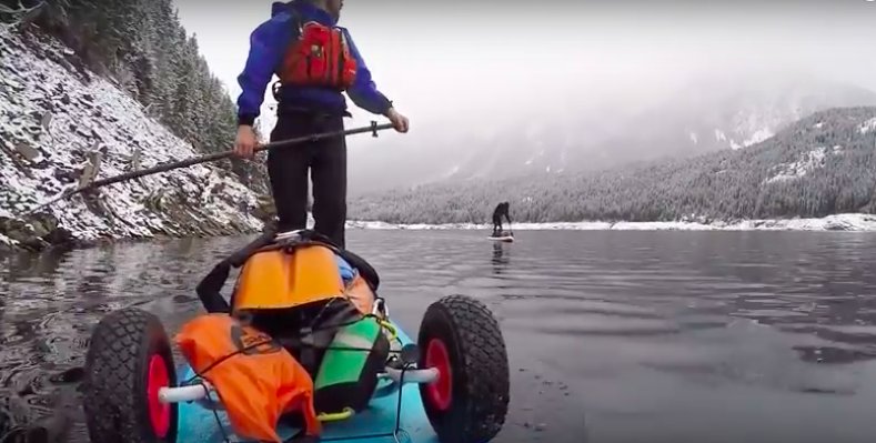 Multi Day Winter SUP Camping – North Cascades