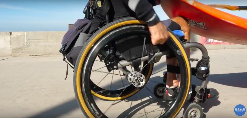 2017 STANCE ISA World Adaptive Surfing Championship - Meet Spike Kane