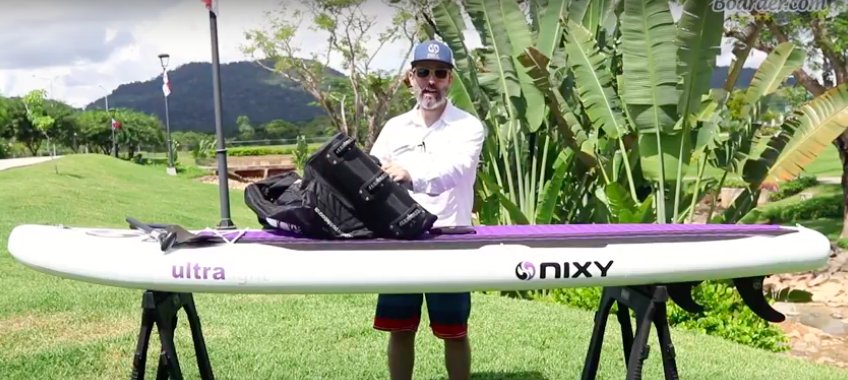 NIXY Wheeled Inflatable SUP Backpack Review