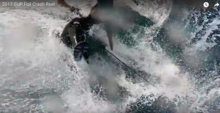 2017 SUP Foil Crash Reel