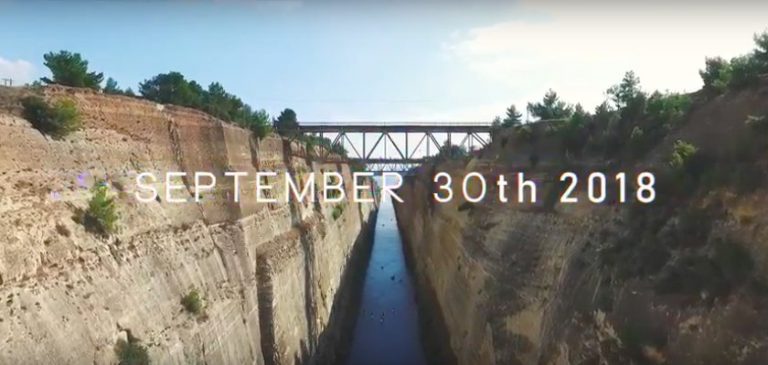 Corinth Canal SUP Crossing 2018