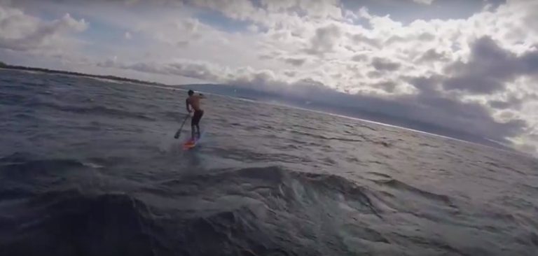 DownWind Foiling session with Team StarboardSup Zane and Ryan