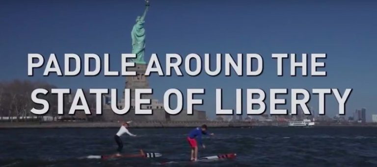 New York SUP Open announces the Paddle around the Statue of Liberty