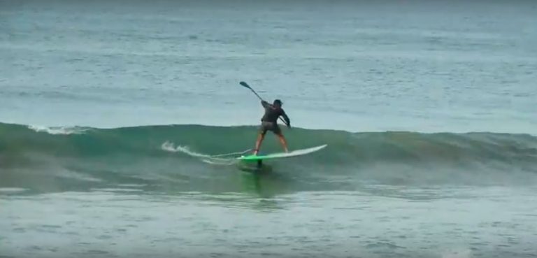 Amit Inbar SUP foiling in Sri Lanka, 2018