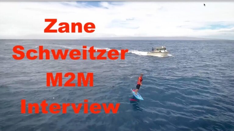Zane Schweitzer Maui to Molokai Foil Race Interview